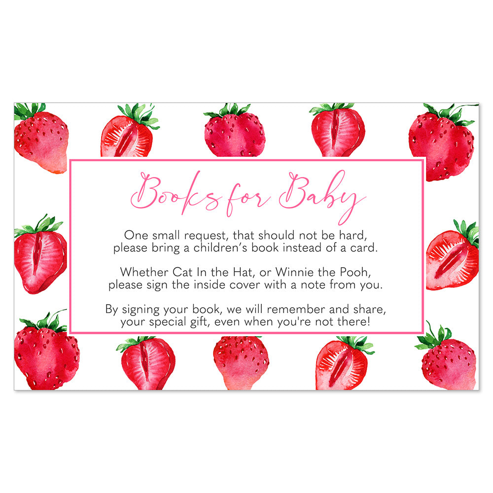 Berry Sweet Baby Shower Printables