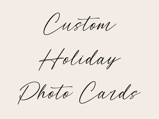 Custom Christmas Photo Cards