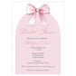 Coquette Arch Bridal Shower Invitation