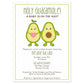 Avocado Baby Shower Invitation