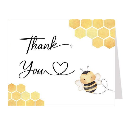Honeybee Thank You Card