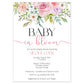 Baby in Bloom Invitation