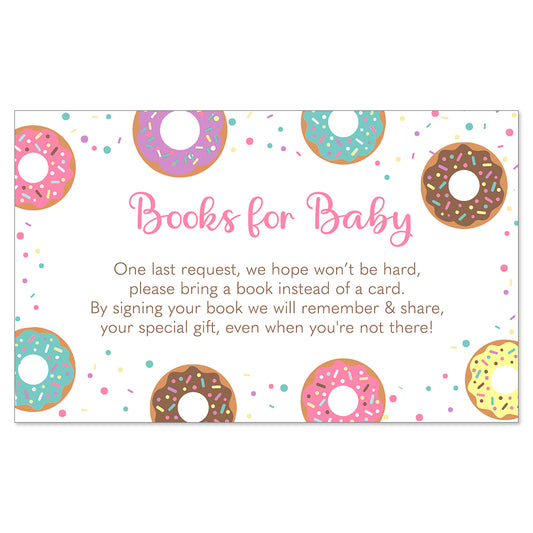 Donut Books for Baby Insert