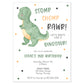 Dinosaur Birthday Party Invitation