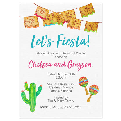 Fiesta Celebration Invitation