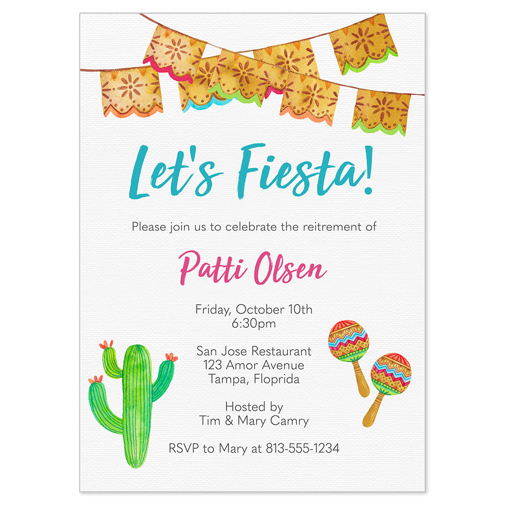 Fiesta Celebration Invitation