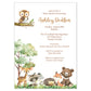 Forest Friends Baby Shower Invitation