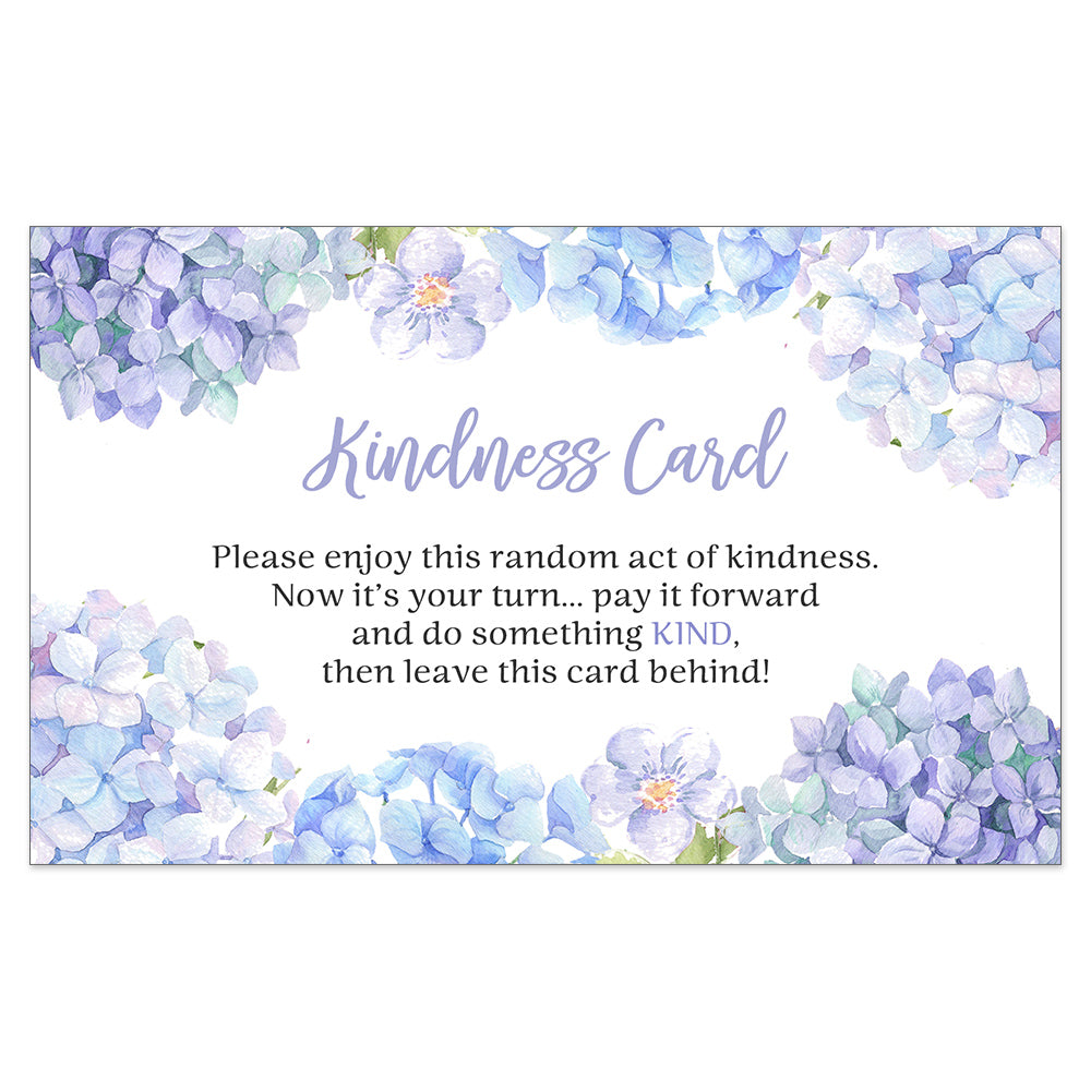 Hydrangea Kindness Cards (25 Count)