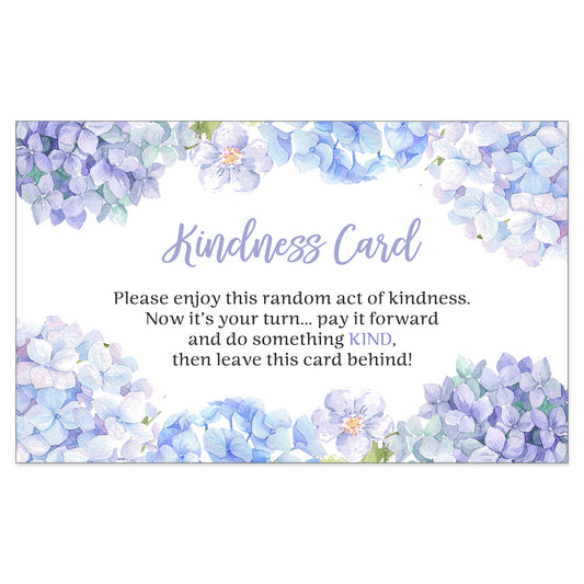 Hydrangea Kindness Cards (25 Count)