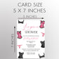 Lingerie Bridal Shower Invitation