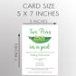 Peas in a Pod Baby Shower Invitation