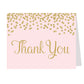 Confetti Baby Shower Thank You Card