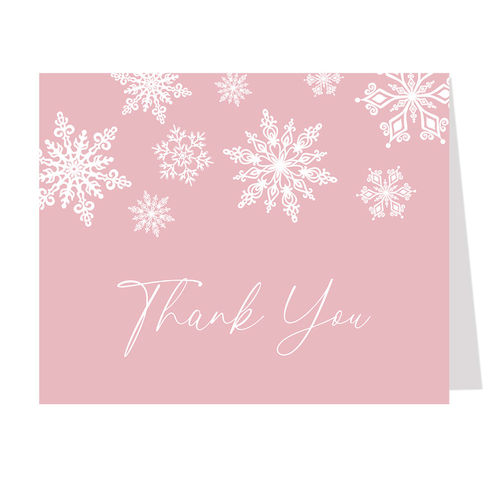 Winter Wonderland Thank You Card