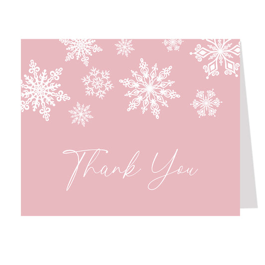 Winter Wonderland Thank You Card