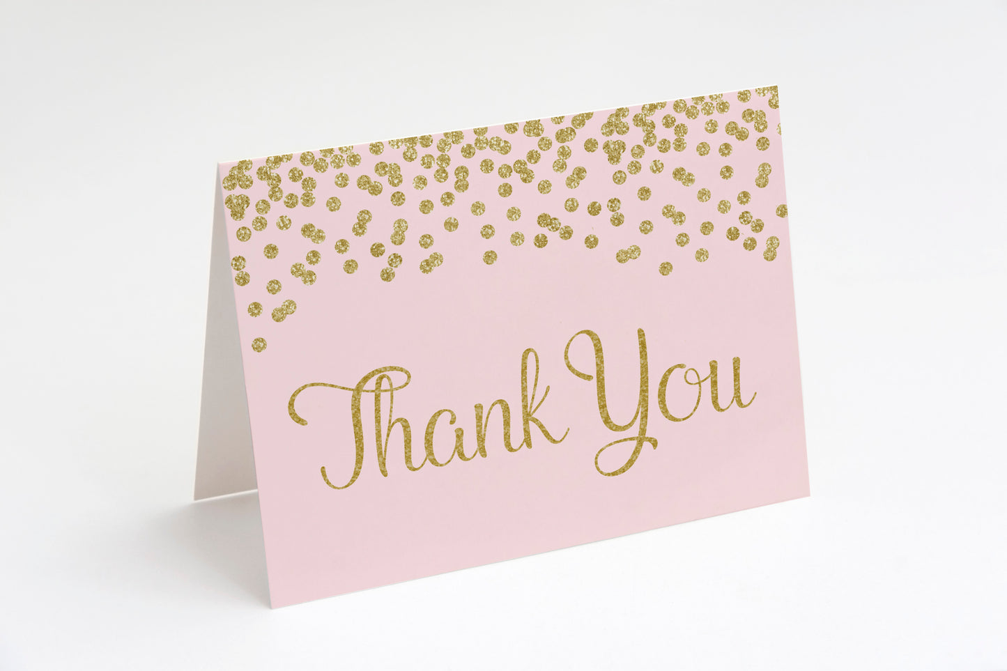 Confetti Baby Shower Thank You Card