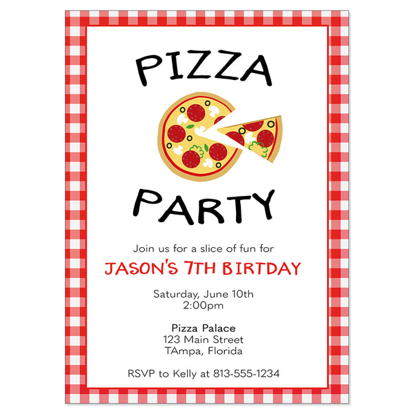 Slice Of Fun Birthday Party Invitation – The Invite Lady