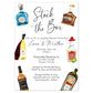 Stock The Bar Couples Shower Invitation