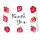 Strawberry Thank You Card