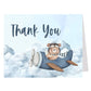 Airplane Adventure Begins Thank You Card