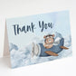 Airplane Adventure Begins Thank You Card