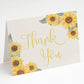 Sunflower Thank You Card