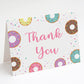 Donut Baby Shower Thank You Card