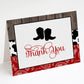 Boots and Bandanas Baby Shower Thank You Card