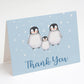 Baby Penguin Thank You Card