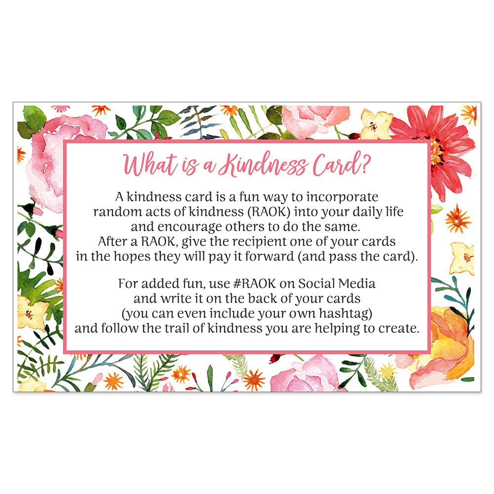 Wildflower Kindness Cards (25 Count)