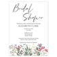 Wildflower Bridal Shower Invitation