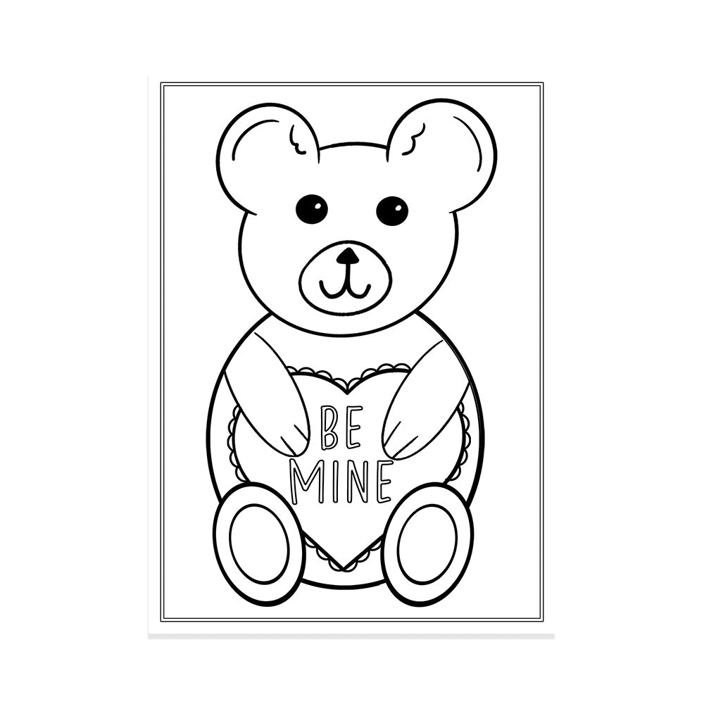 PBS KIDS Valentine's Day Cards, Kids Coloring…